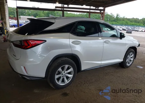 2017 Lexus Rx 350 z USA, uszkodzony, nr VIN 2T2BZMCA8HC065539